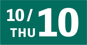 10日(木)