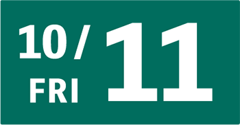 11日(金)